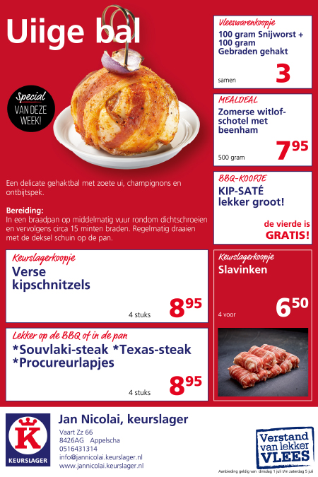Aanbiedingen van de week