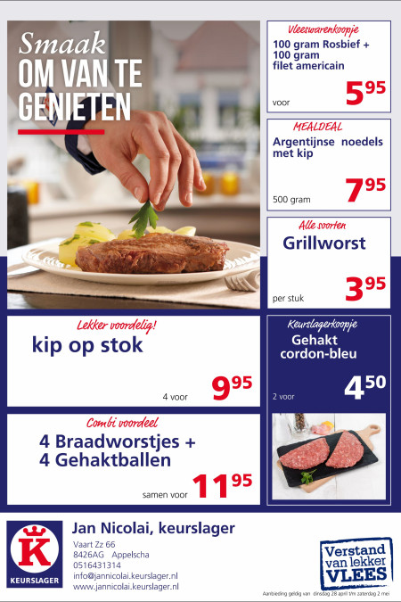 Aanbiedingen van de week